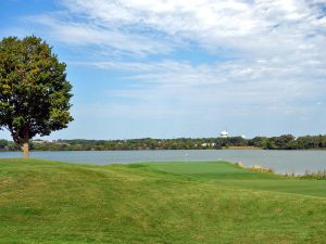 Hazeltine 16th Green Water 2018